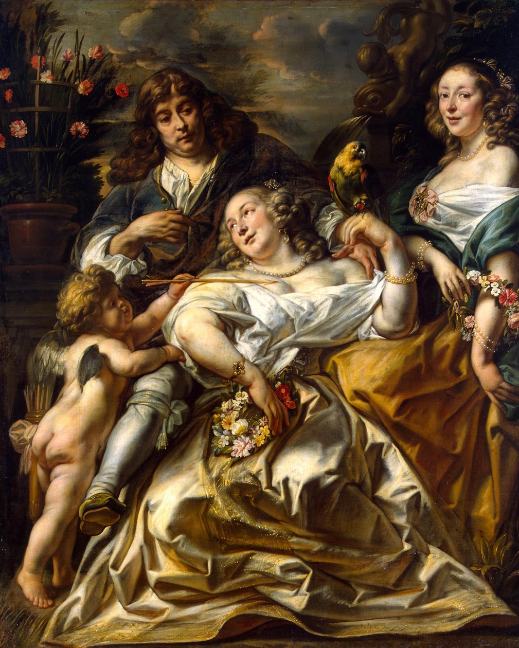 Perheen muotokuva tekijältä Jacob Jordaens
