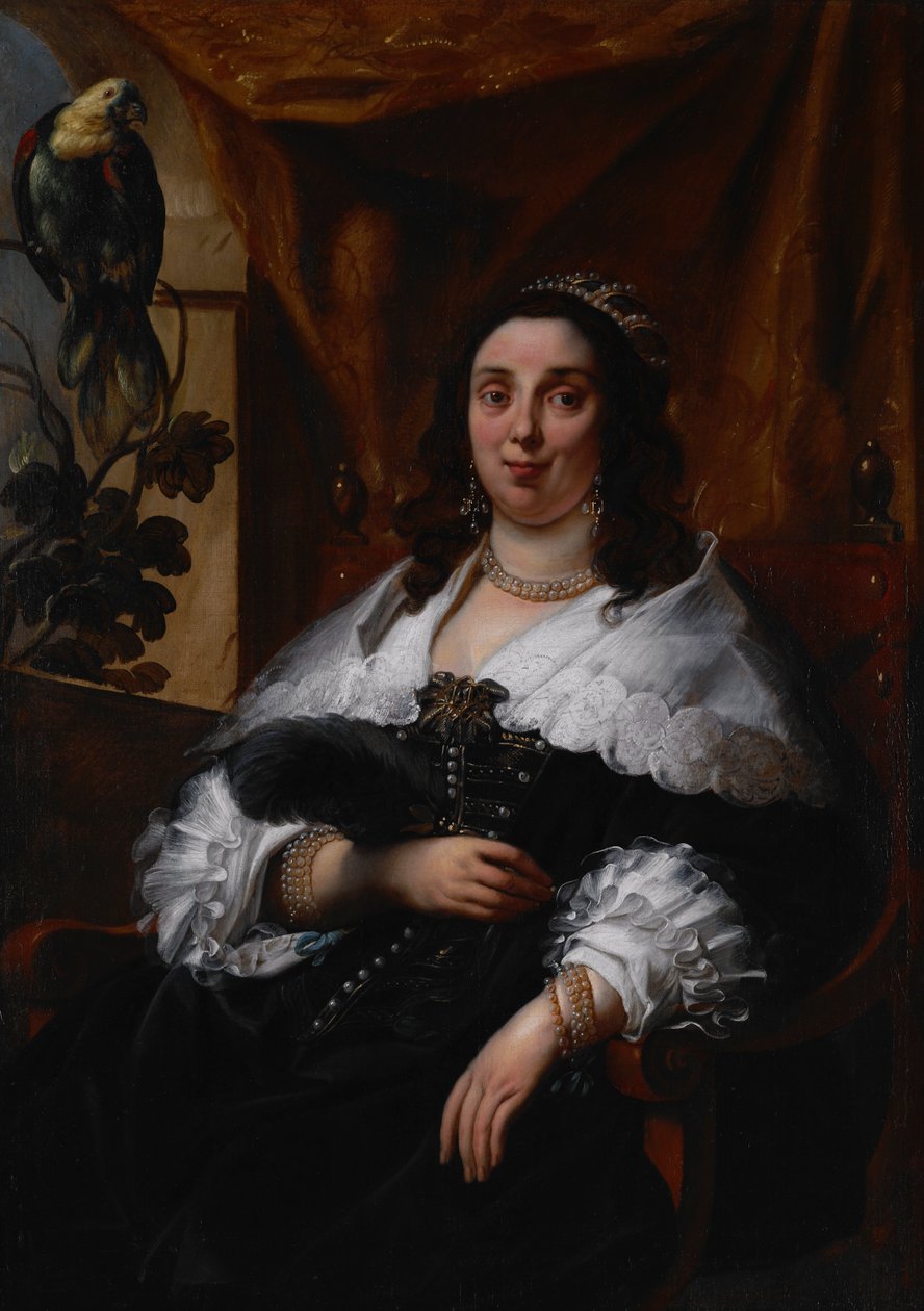 Naisen muotokuva tekijältä Jacob Jordaens