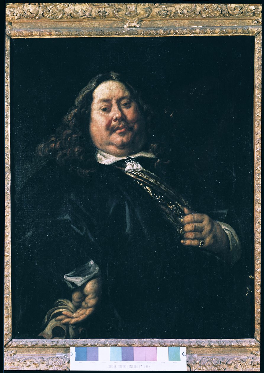 Miehen muotokuva tekijältä Jacob Jordaens