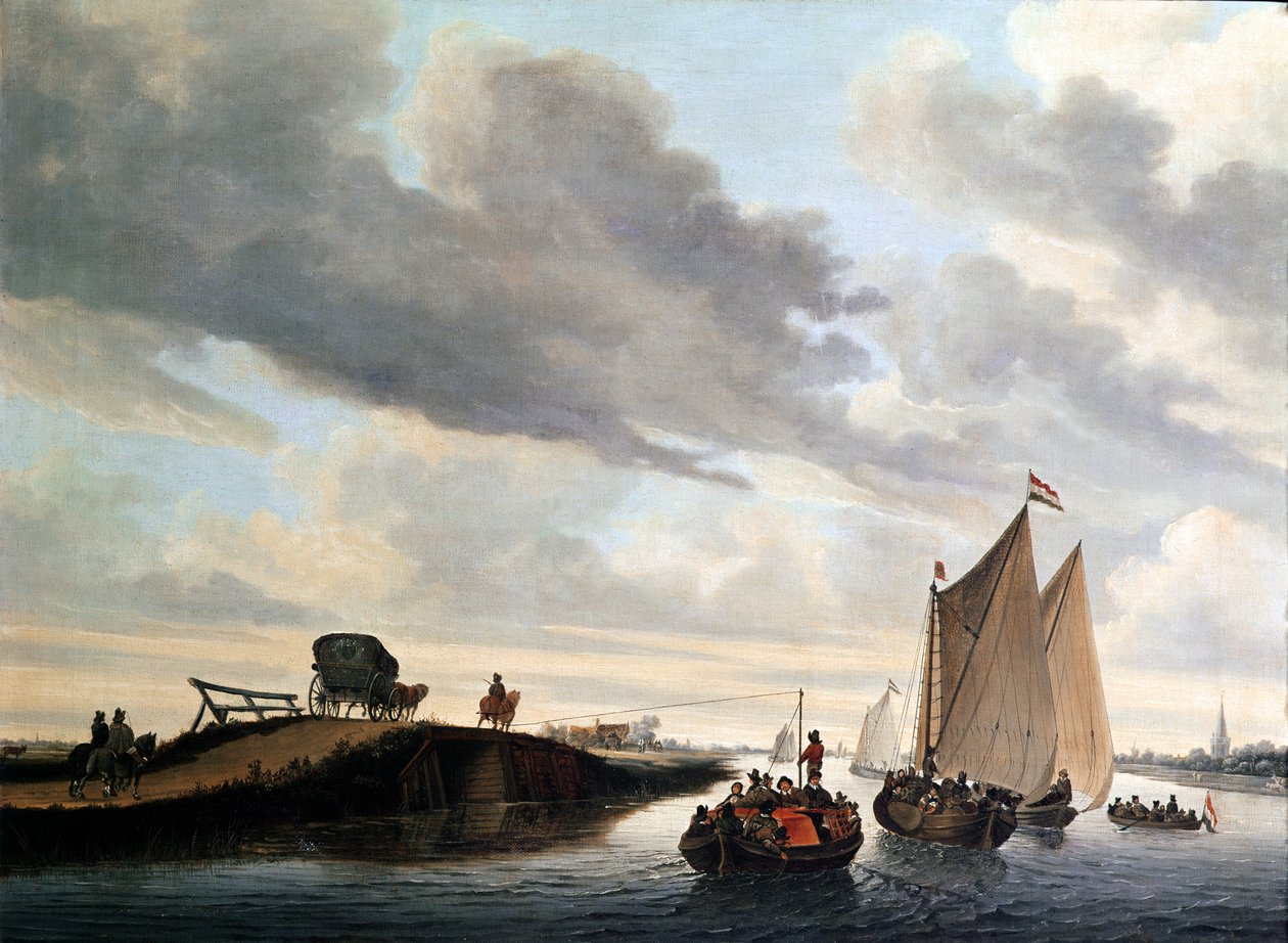 Vesivalmentaja tekijältä Jacob van Ruisdael