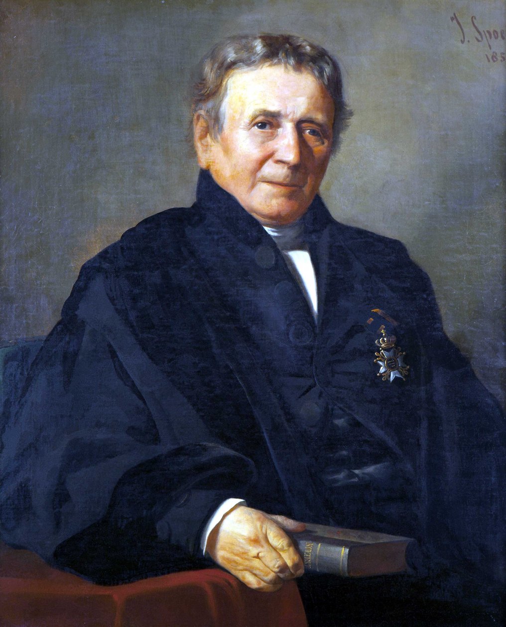Wessel Albertus van Hengel (1779-1871), Leidenin yliopiston teologian professori tekijältä Jacob Spoel