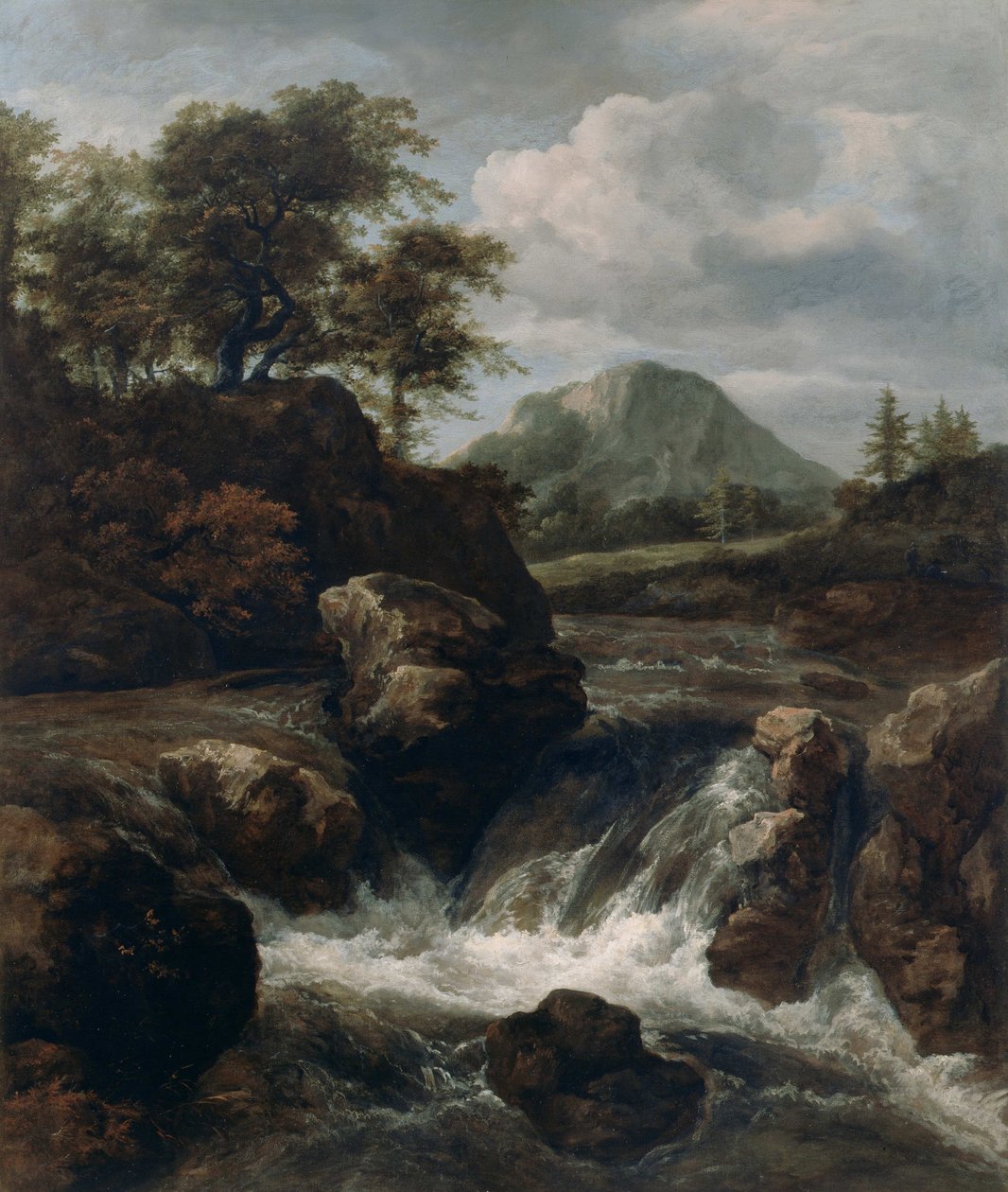 Vesiputous tekijältä Jacob van Ruisdael