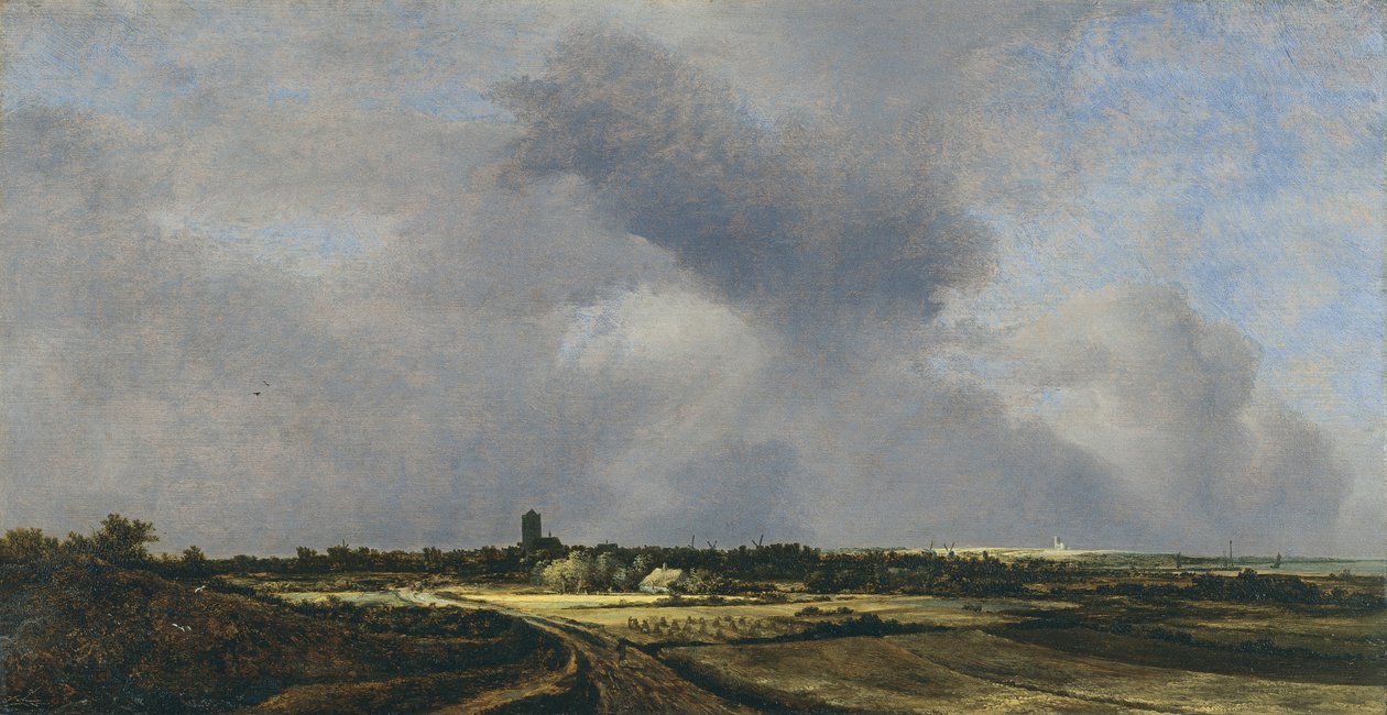 Näkymä Naardeniin tekijältä Jacob van Ruisdael