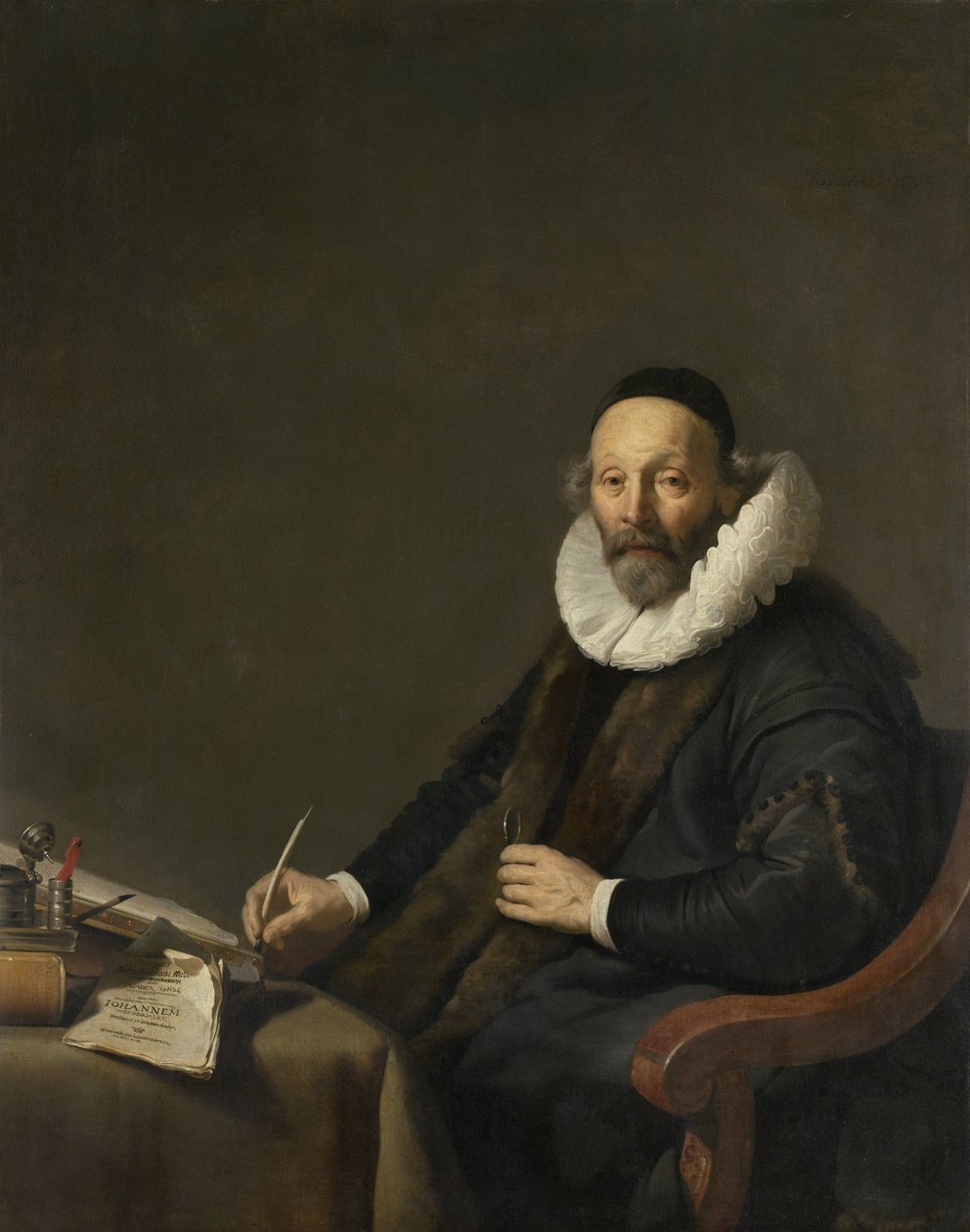 Johannes Wtenbogaert Johannes Wttenbogaert (1557-1644). Vastavastainen ministeri Haagissa tekijältä Jacob Adriaensz. Backer
