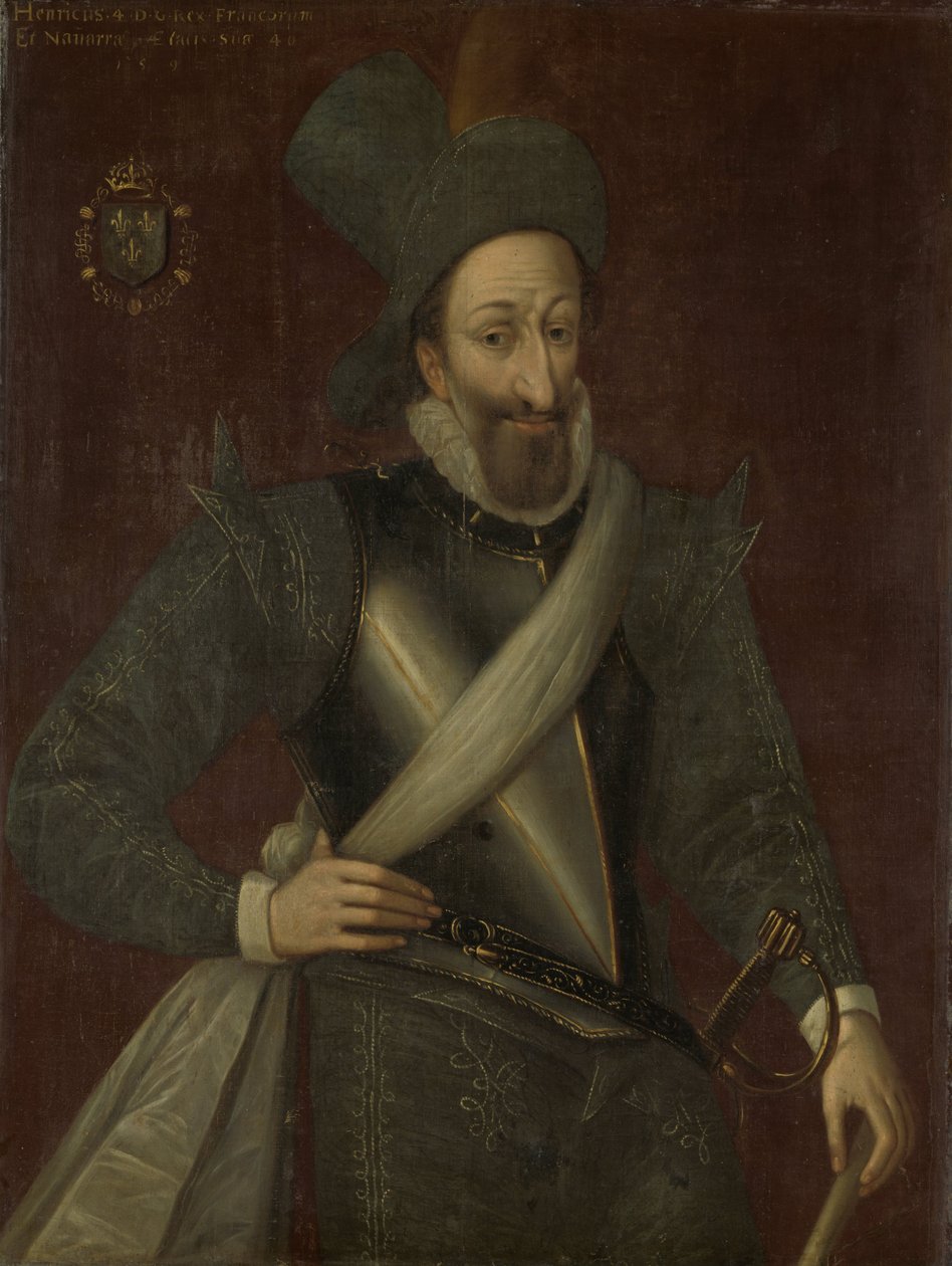 Henri IV (1553-1610), Ranskan kuningas tekijältä Jacob Bunel (manner of)