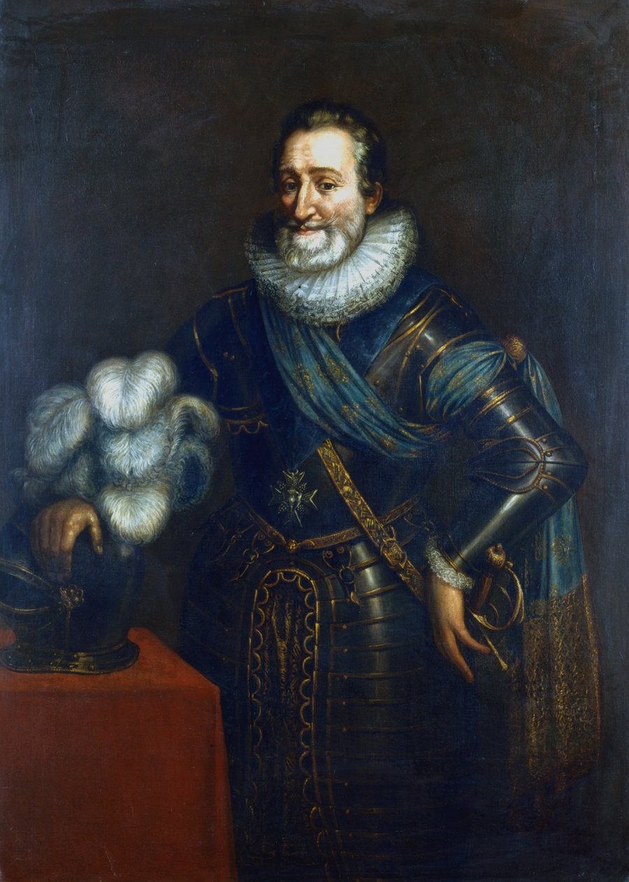 Henry IV, Ranskan ensimmäinen Bourbon-kuningas, 1589-1610 tekijältä Jacob Bunel