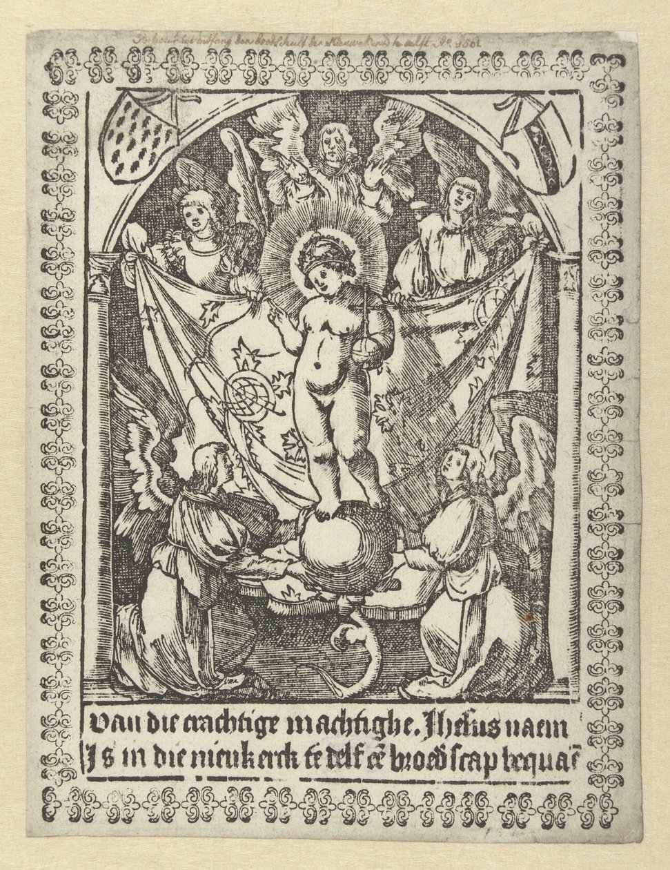 Rukousprintti Jeesuksen veljeyden puolesta tekijältä Jacob Cornelisz van Oostsanen (school of)