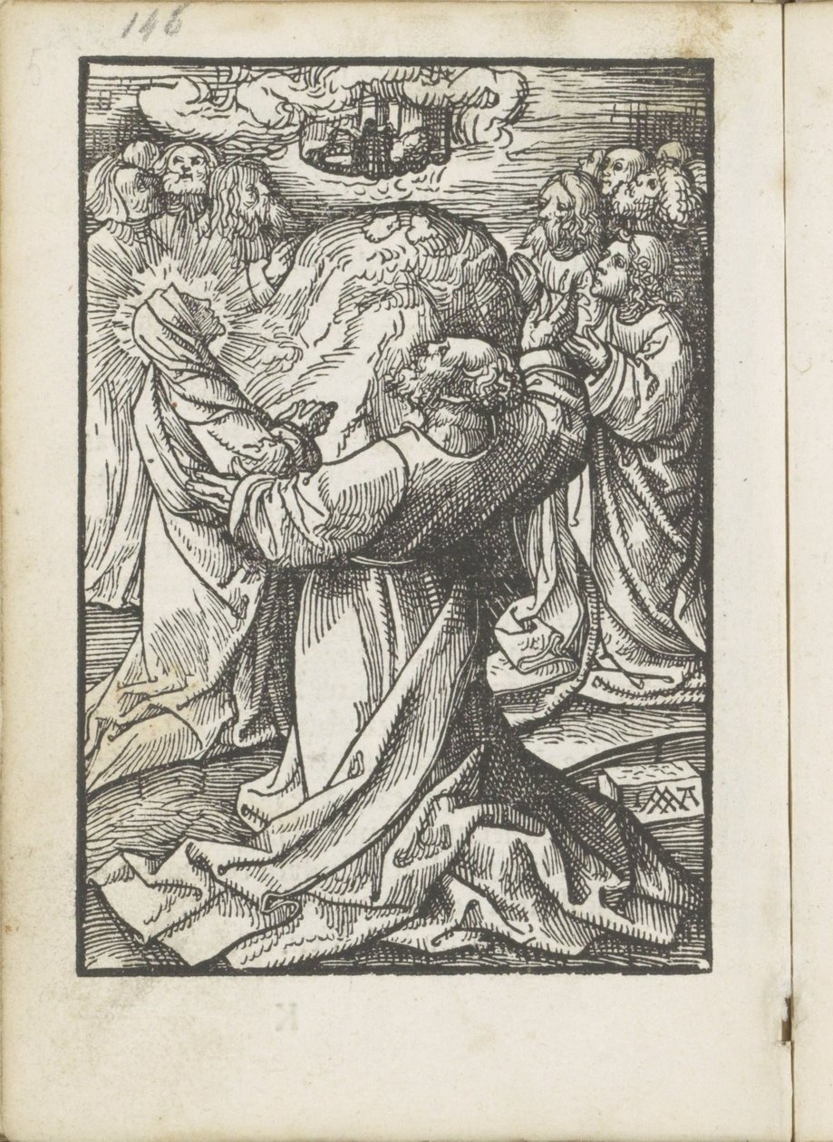 Helatorstai The Little Passion (sarjan nimi) tekijältä Jacob Cornelisz van Oostsanen