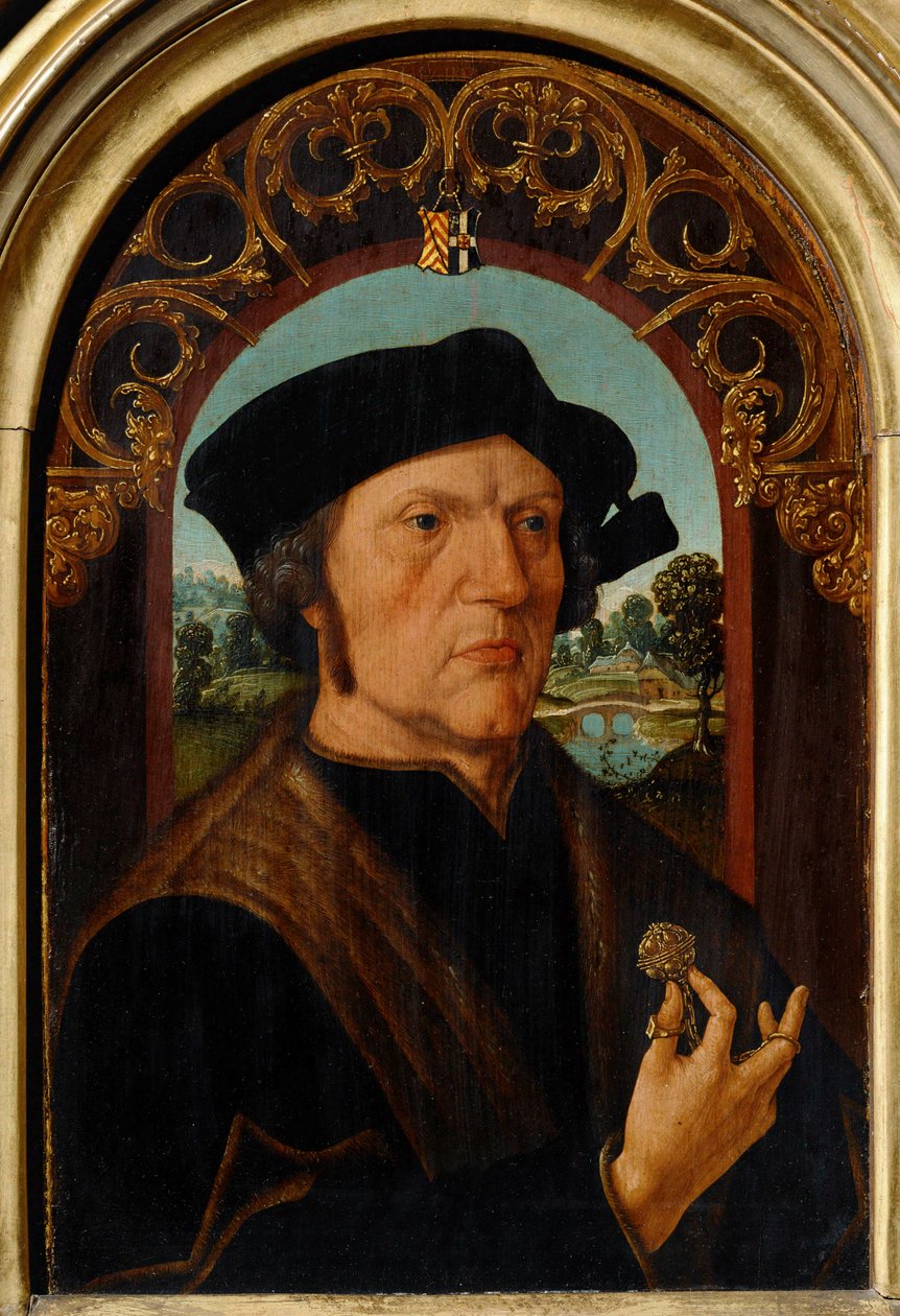 Jan Geritsz van Egmond, Bailli de Nieuwburg ... tekijältä Jacob Cornelisz van Oostsanen