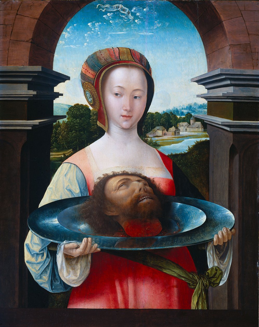 Salome, 1524 tekijältä Jacob Cornelisz van Oostsanen