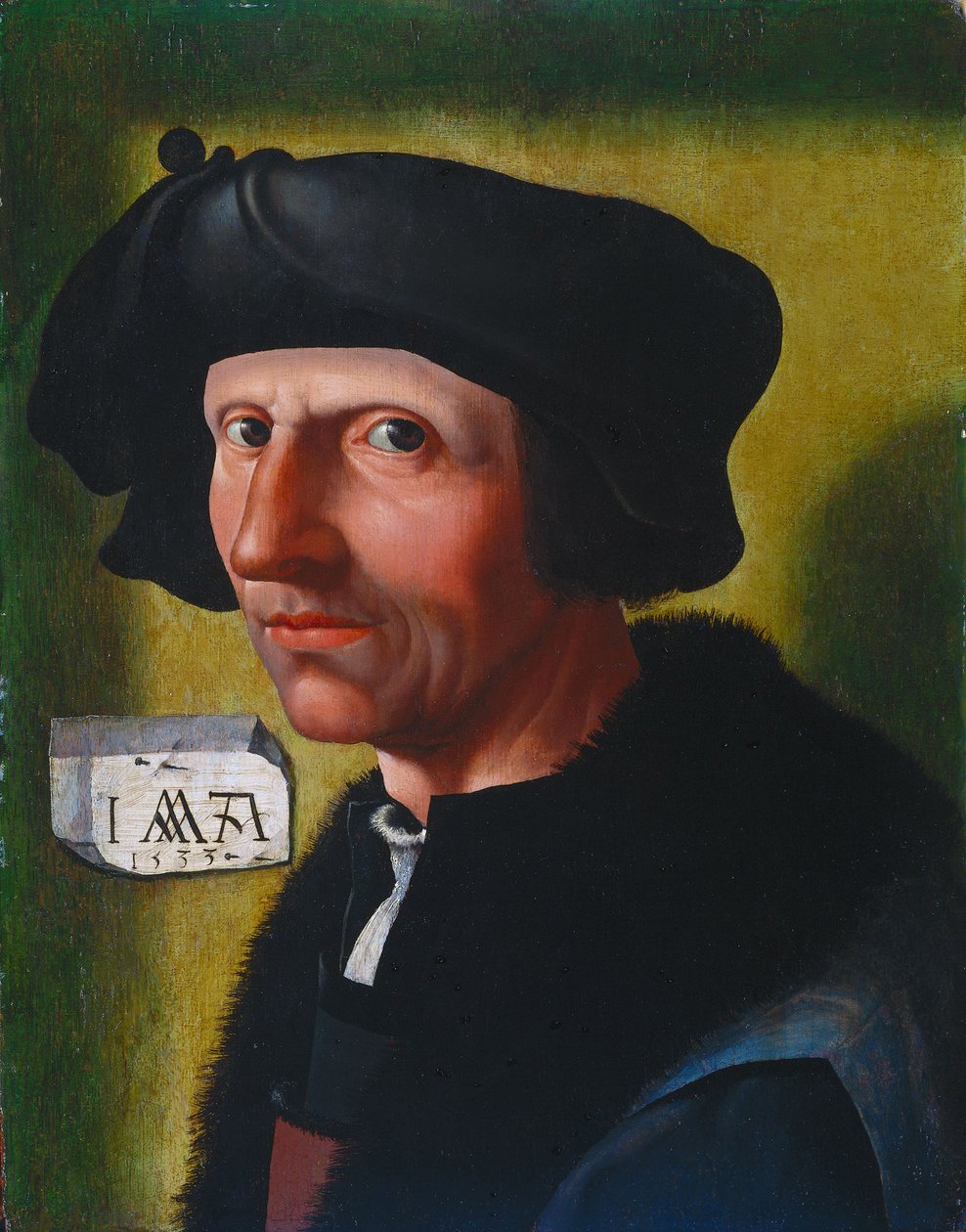 Omakuva, 1533 tekijältä Jacob Cornelisz van Oostsanen