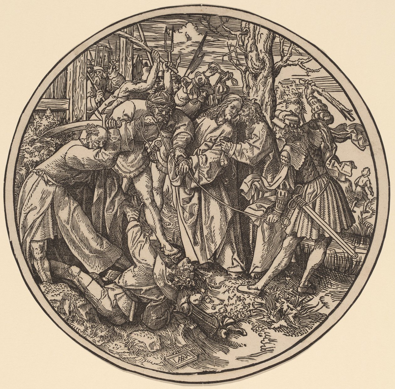Kristuksen pettäminen tekijältä Jacob Cornelisz van Oostsanen