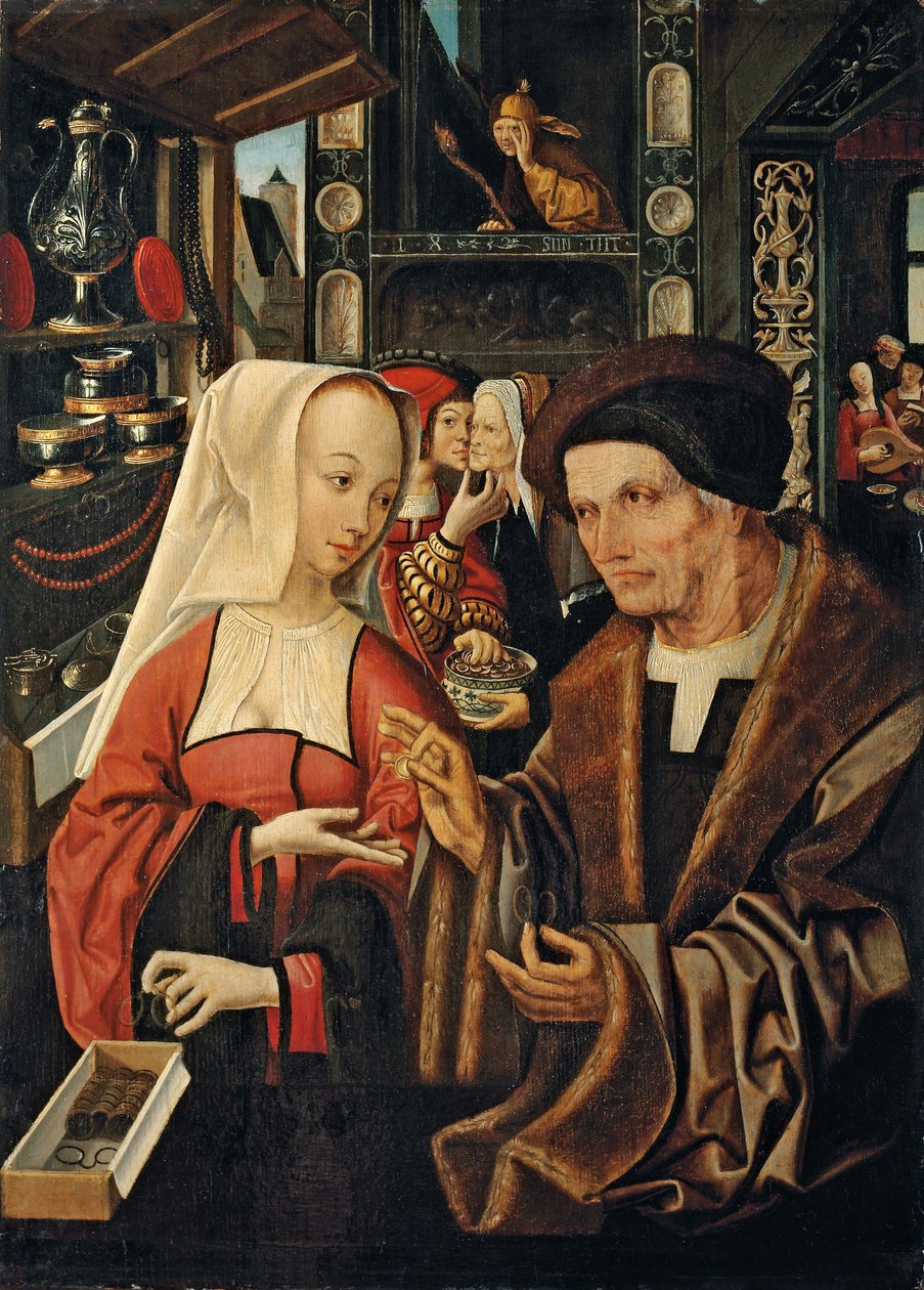 Sopimattomat rakastajat tekijältä Jacob Cornelisz van Oostsanen