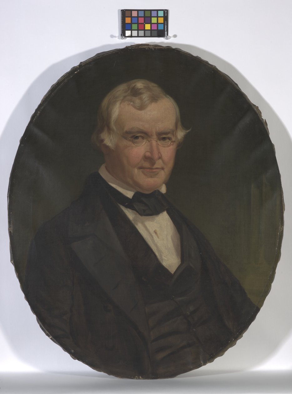 Portrait Of Dr. Charles G. Mclean, päivämäärä tuntematon (öljy kankaalle) tekijältä Jacob Cox