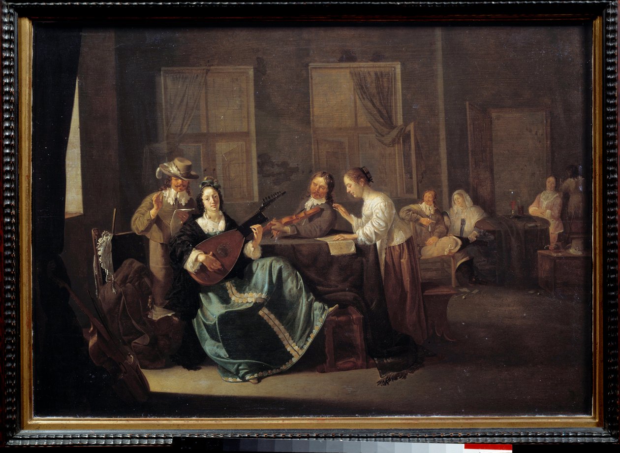 Konsertti. Jacob Duckin (1600 - 1660) maalaus Ec. Flam. tekijältä Jacob Duck