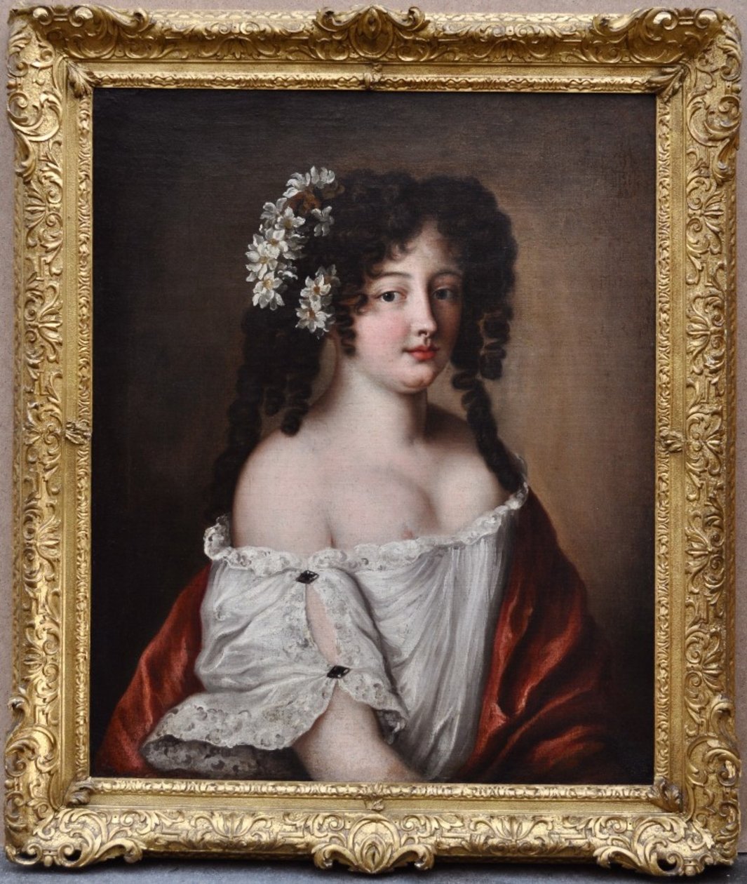 Diane-Gabrielle Damas de Thianges Mancinin muotokuva tekijältä Jacob Ferdinand Voet
