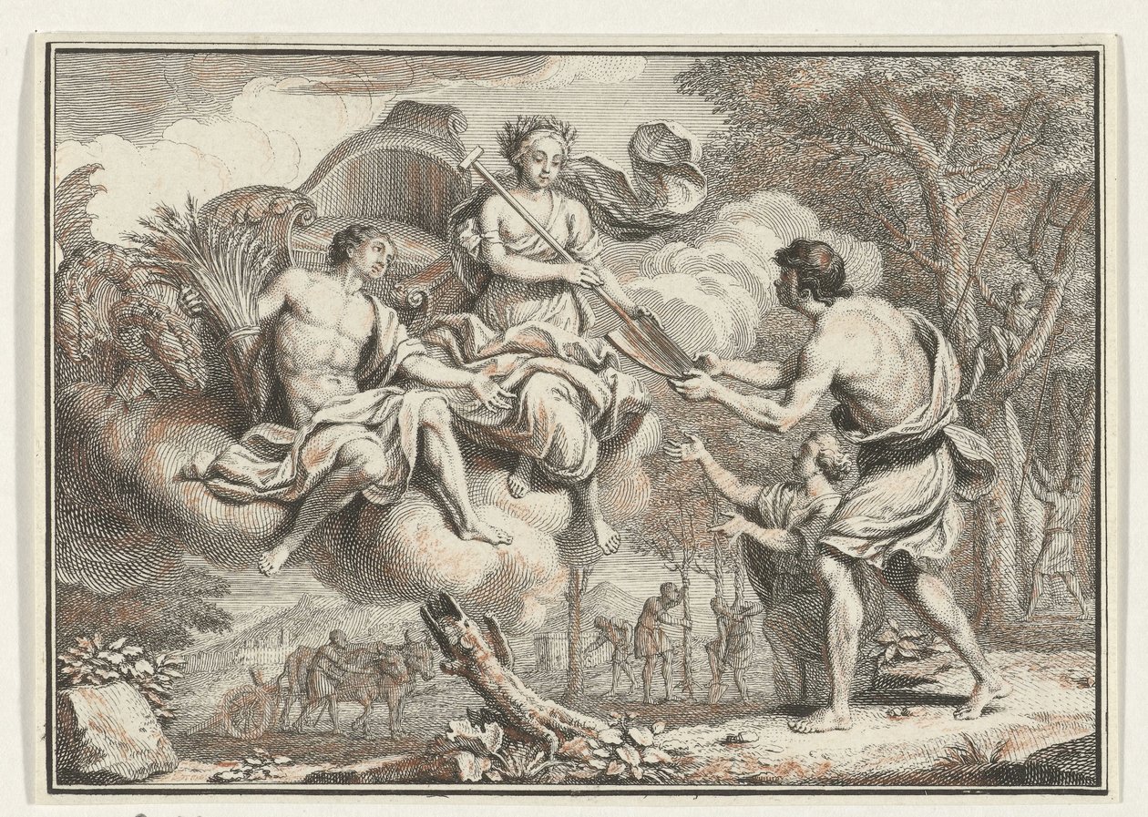 Ceres ilmestyy talonpojille Kohtauksia Virgil