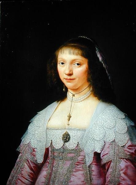 Nuoren naisen muotokuva (öljy paneelissa) tekijältä Jacob Fransz van der Merck