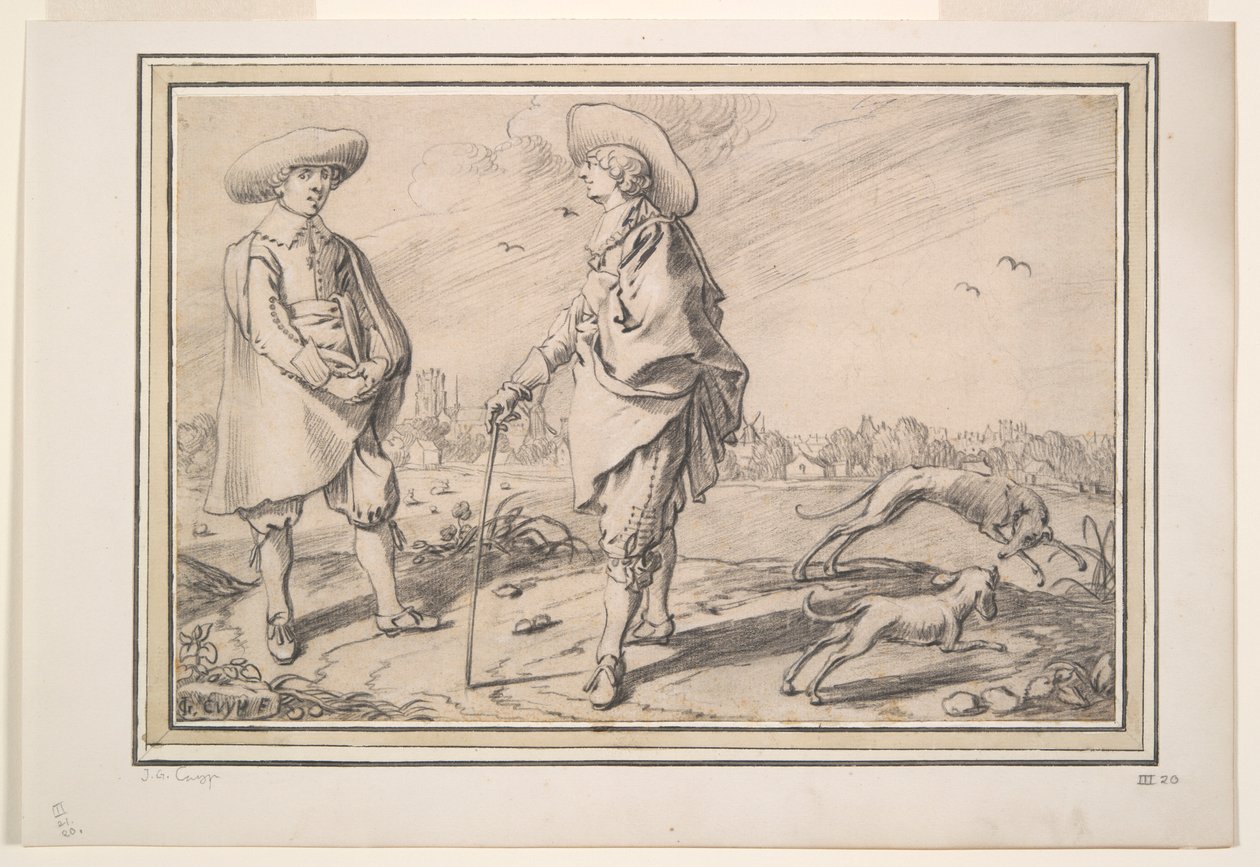Muotokuva kahdesta herrasta Dordrechtista tekijältä Jacob Gerritsz Cuyp