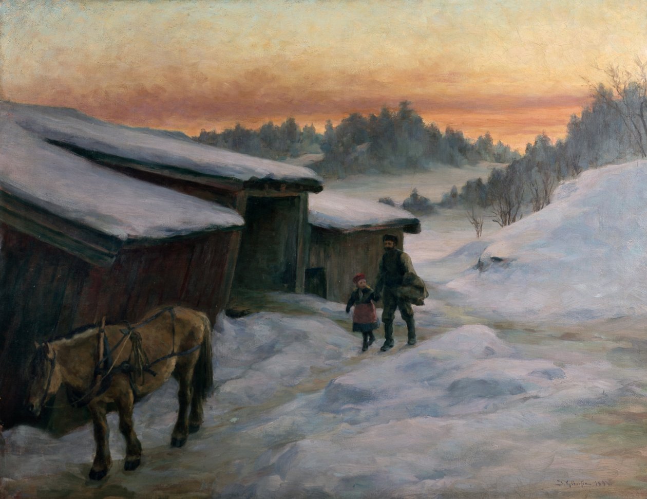 Lysakerin lähellä sijaitsevalta maatilalta tekijältä Jacob Gloersen