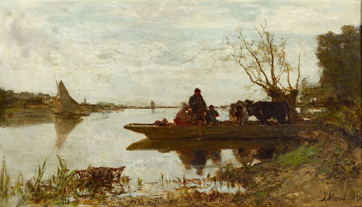Lautta, 1870 tekijältä Jacob Henricus or Hendricus Maris