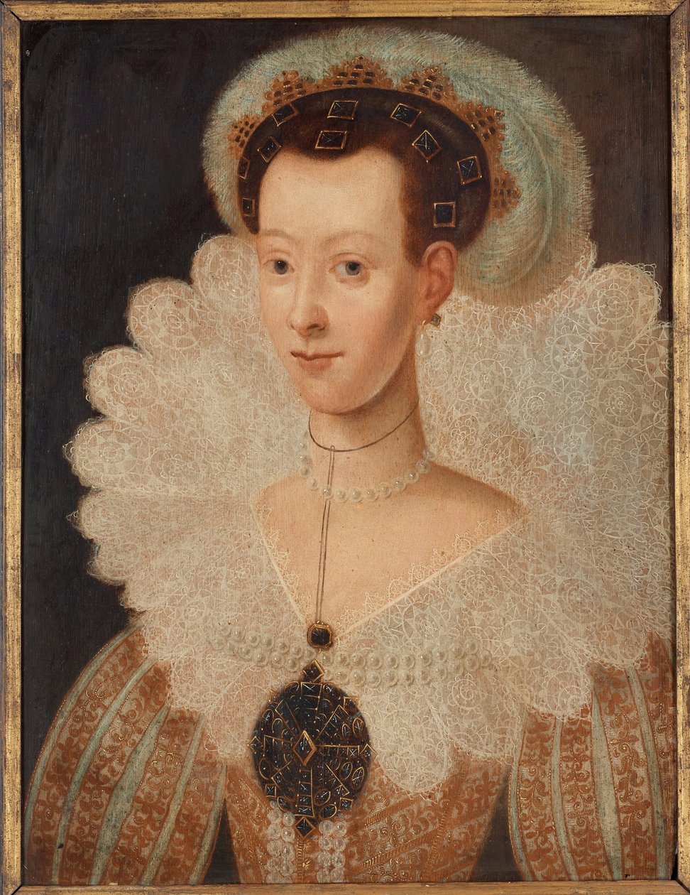 Ruotsin kuningatar Marie Eleonore (s. Marie Eleonore Brandenburgista tekijältä Jacob Hoefnagel