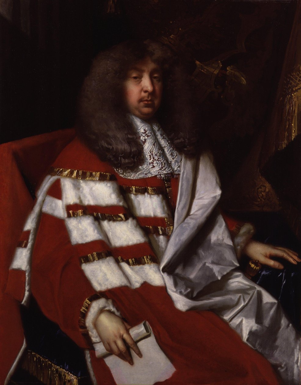 Muotokuva John Maitlandista, Lauderdalen herttuan (1616-1682) tekijältä Jacob Huysmans