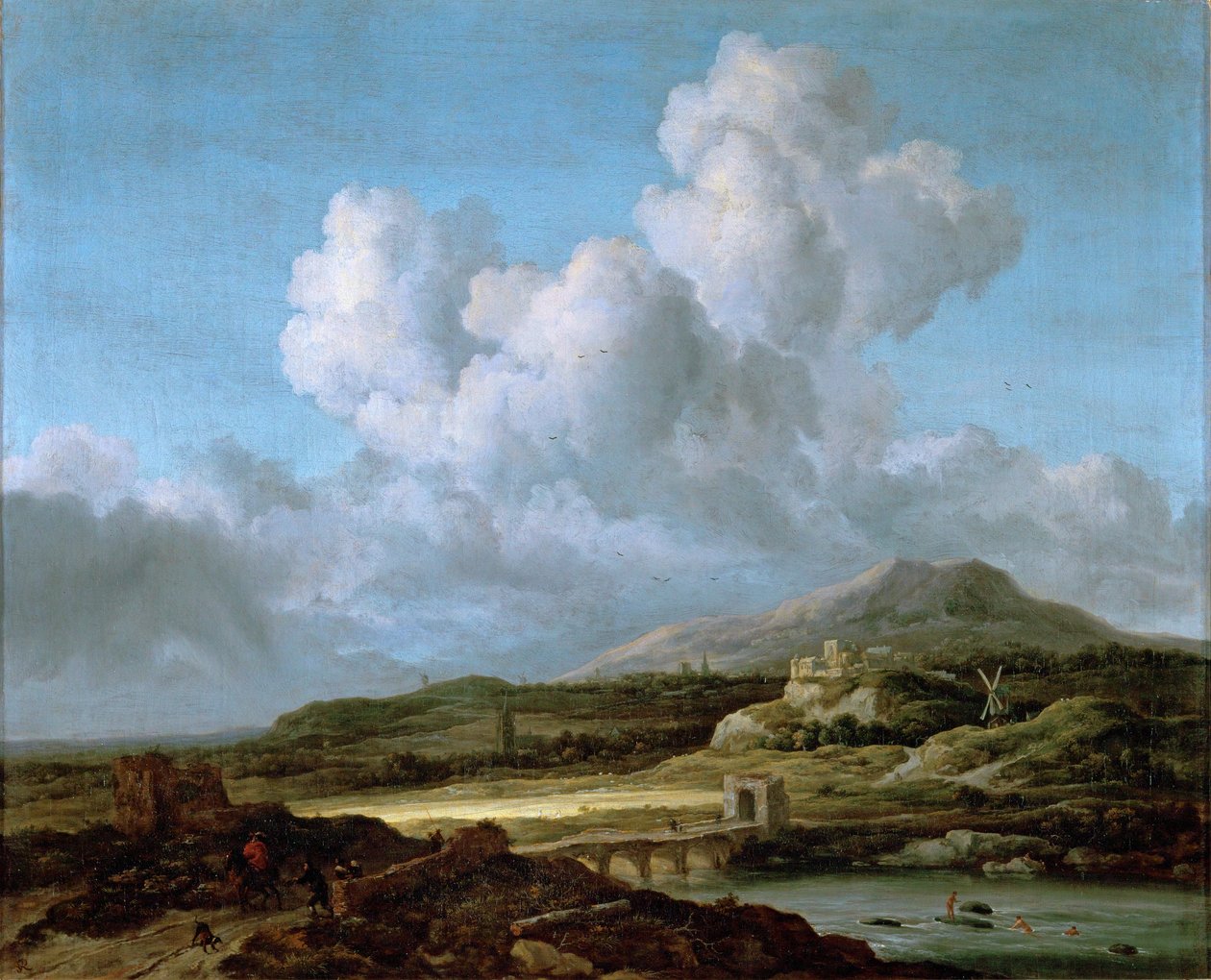 Le coup de soleil - auringonsäde ... tekijältä Jacob Isaaksz. or Isaacksz. van Ruisdael