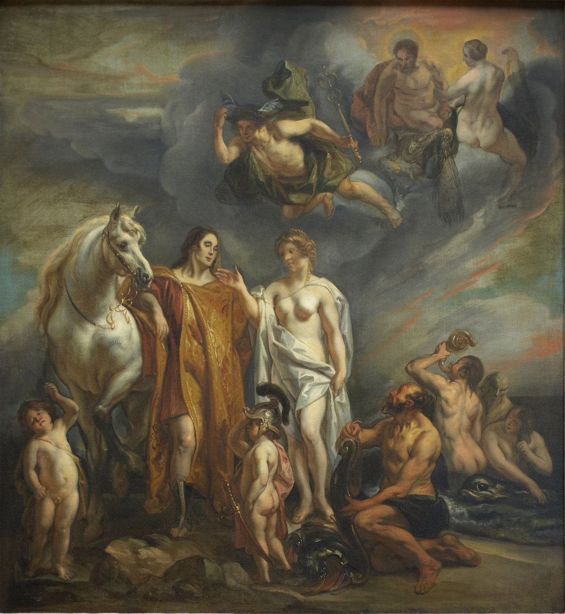 Jumalten auttama Aineias tekijältä Jacob Jordaens