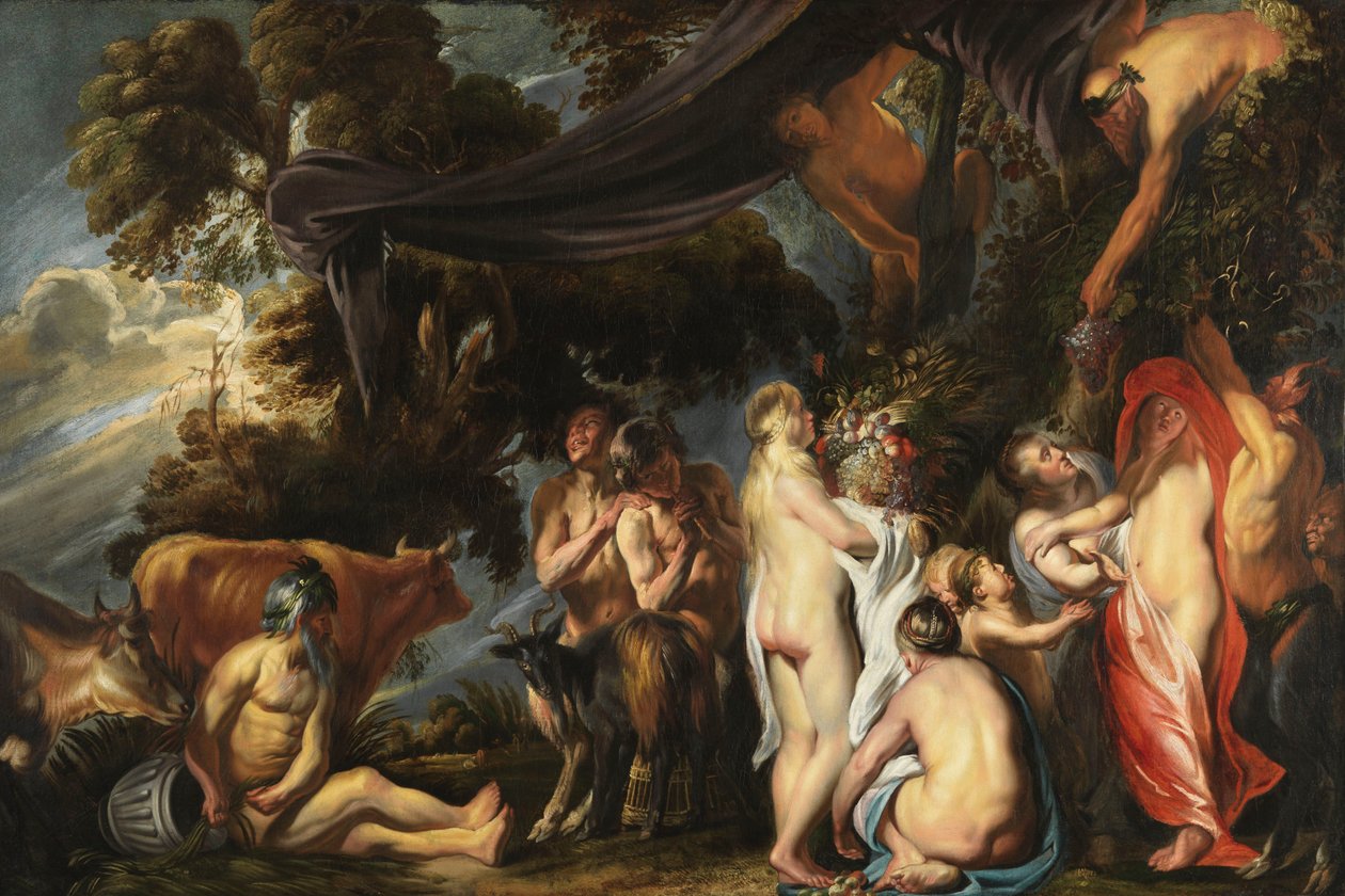 Hedelmällisyyden allegoria tekijältä Jacob Jordaens