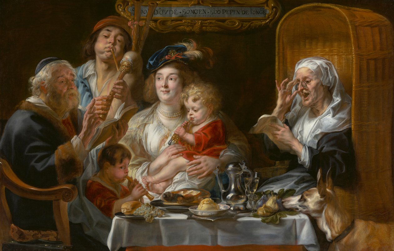 Kuten vanhat lauloivat, niin piippaa nuoretkin tekijältä Jacob Jordaens