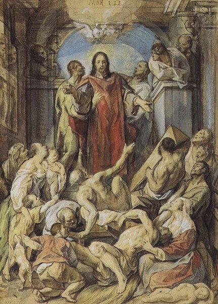 Kristus ihmeidentekijä tekijältä Jacob Jordaens