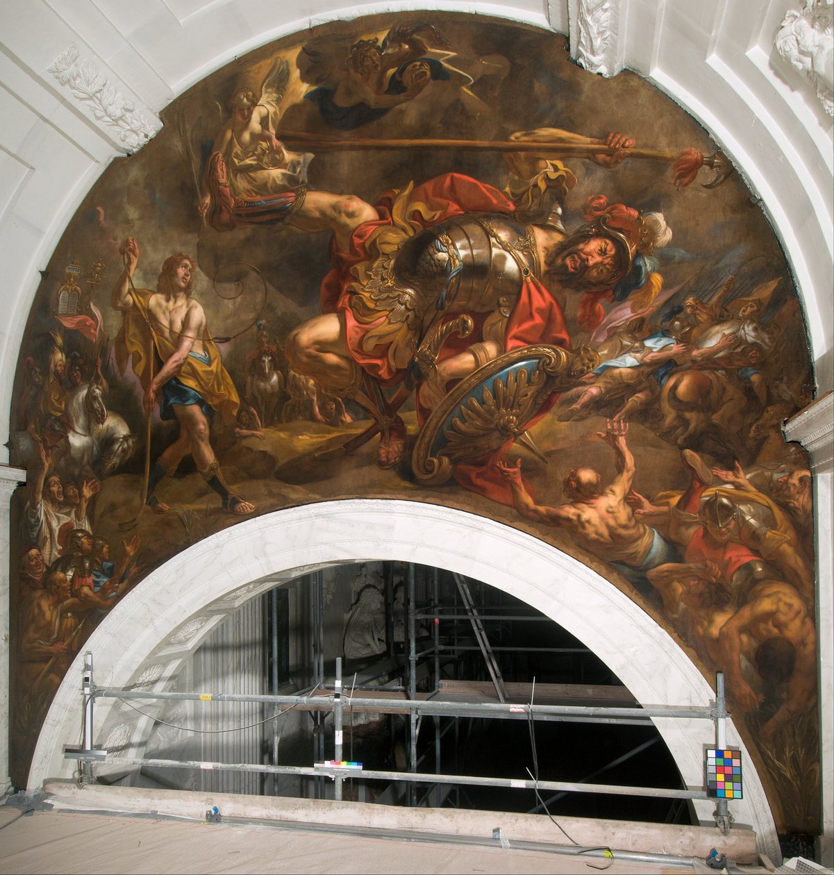 Daavid ja Goljat tekijältä Jacob Jordaens