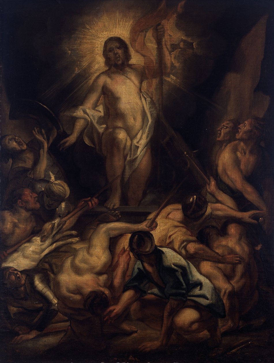 Kristuksen ylösnousemus tekijältä Jacob Jordaens