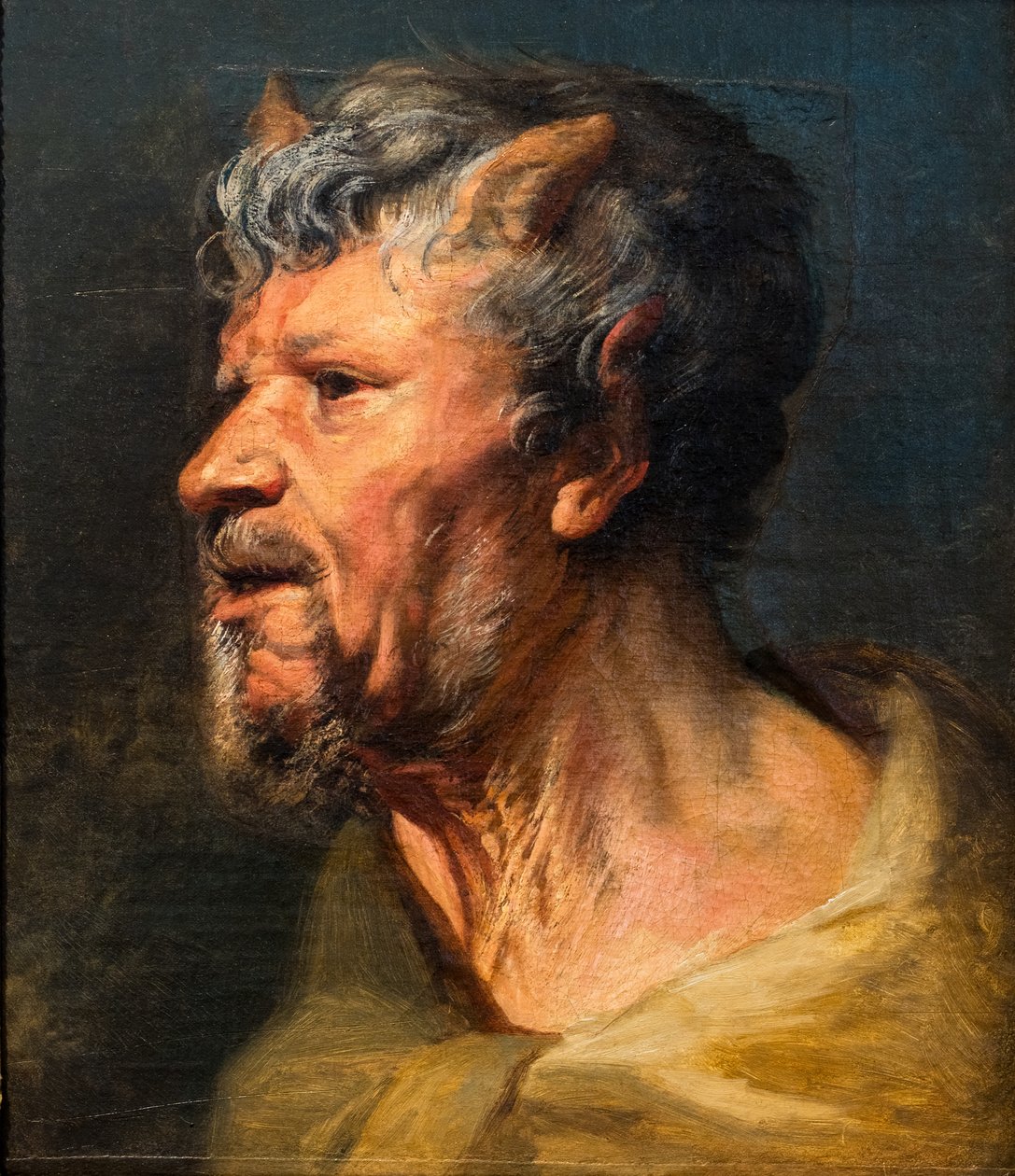 Faunin pää tekijältä Jacob Jordaens
