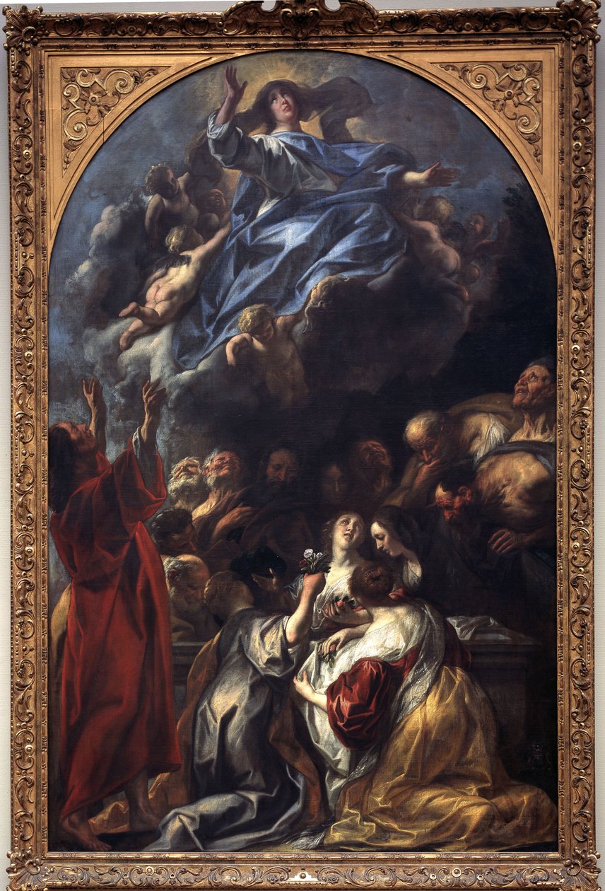 Marian taivaaseenottaminen tekijältä Jacob Jordaens