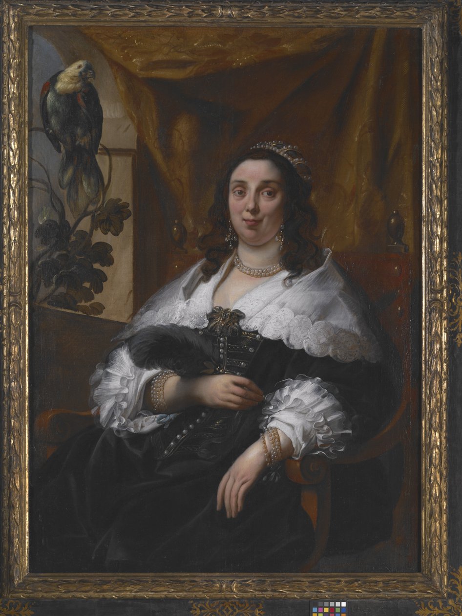 Naisen muotokuva (öljy kankaalle) tekijältä Jacob Jordaens