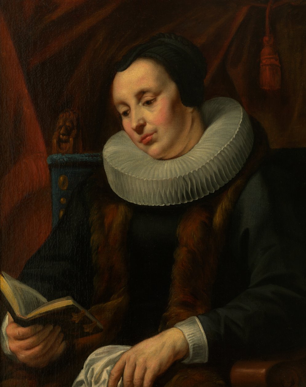 Naisen muotokuva tekijältä Jacob Jordaens