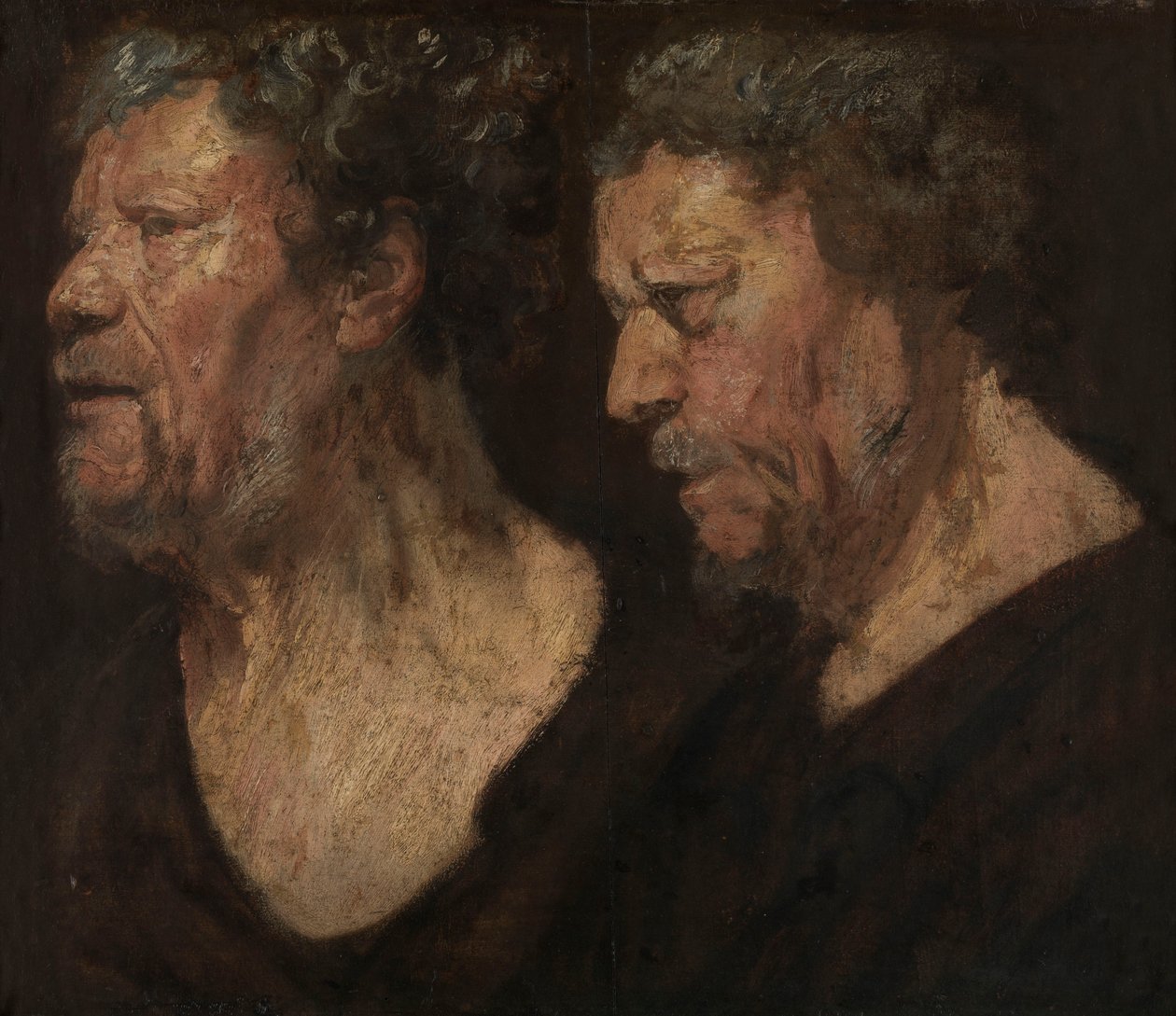 Abraham Grapheuksen pään tutkimukset tekijältä Jacob Jordaens
