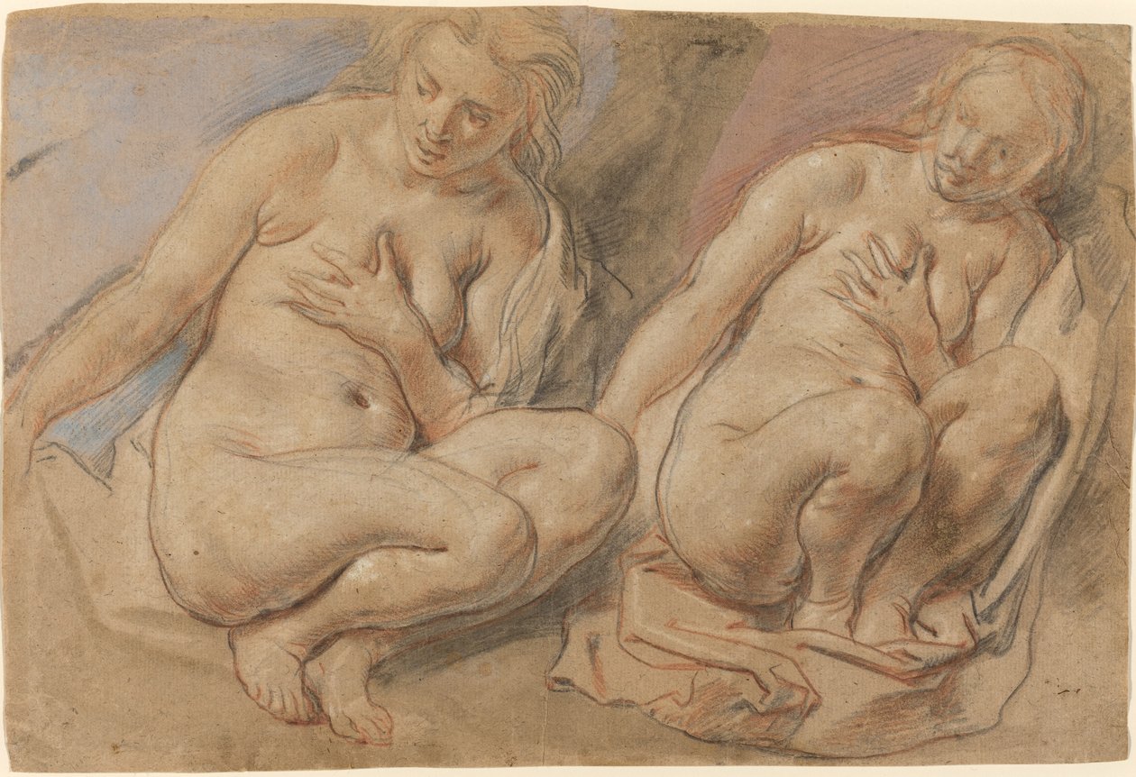 Susannah hiipivä tekijältä Jacob Jordaens