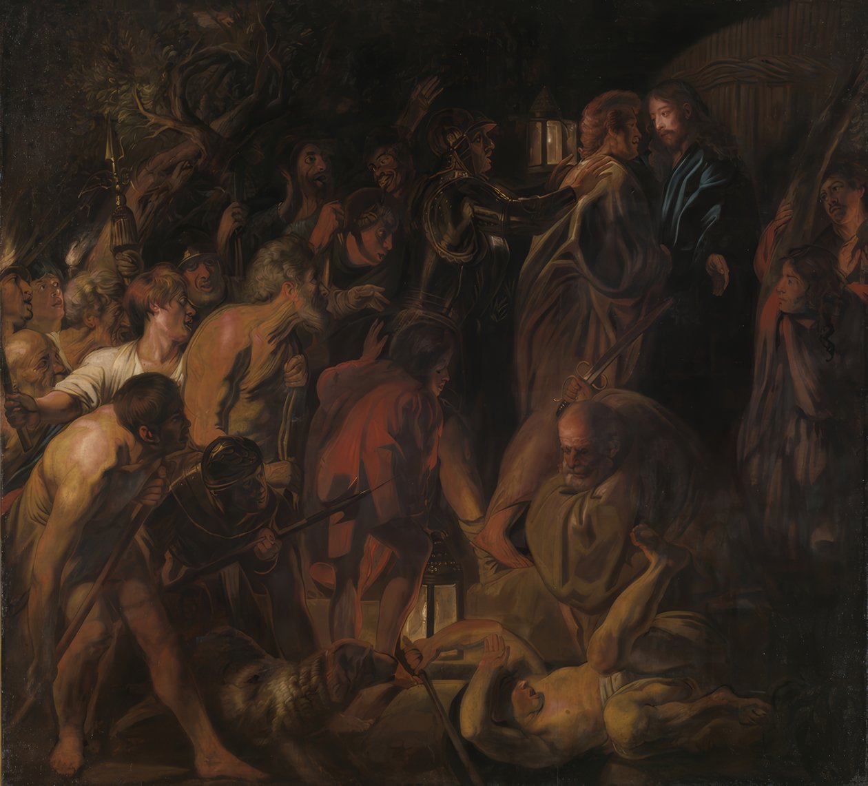 Kristuksen petos tekijältä Jacob Jordaens