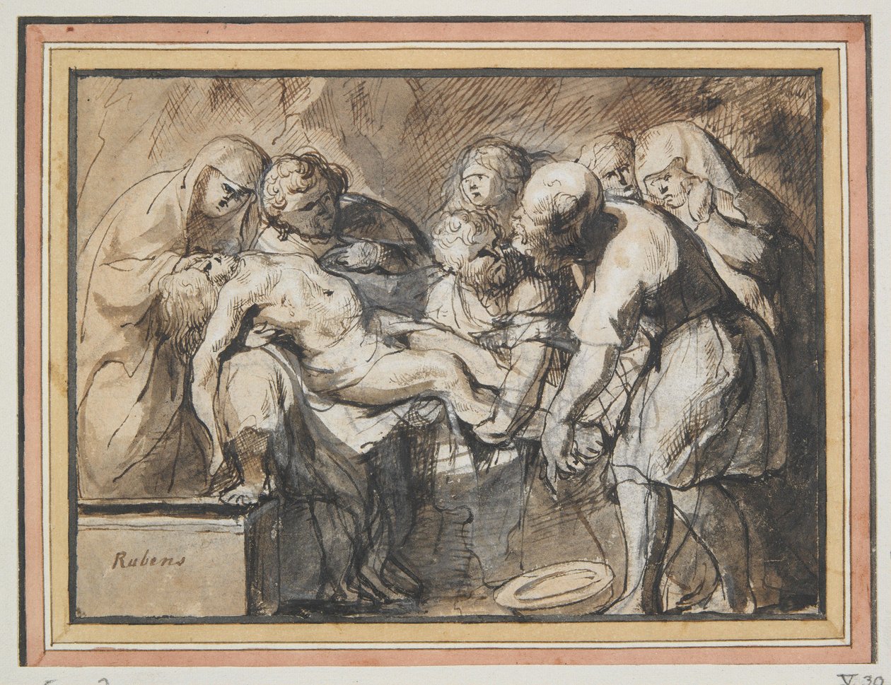 Hautaus tekijältä Jacob Jordaens