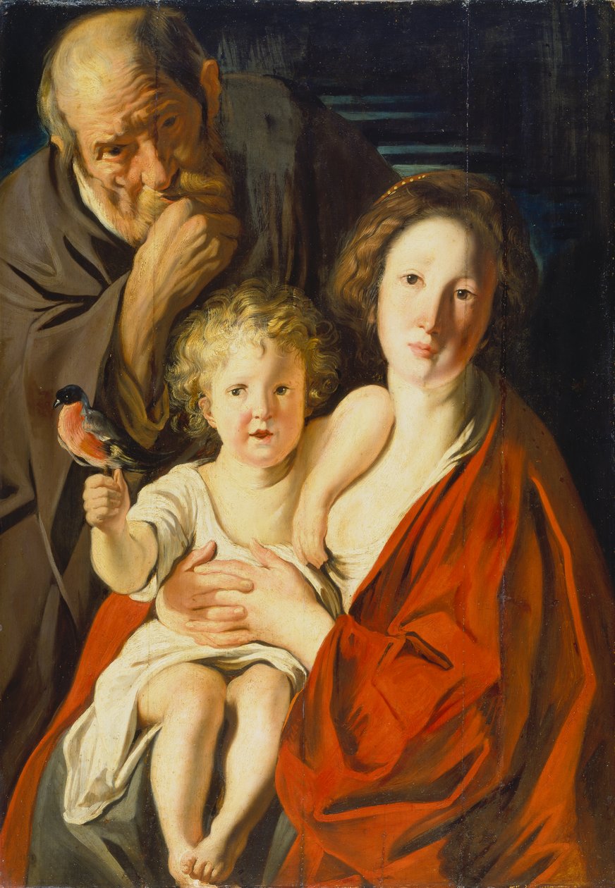 Pyhä perhe tekijältä Jacob Jordaens
