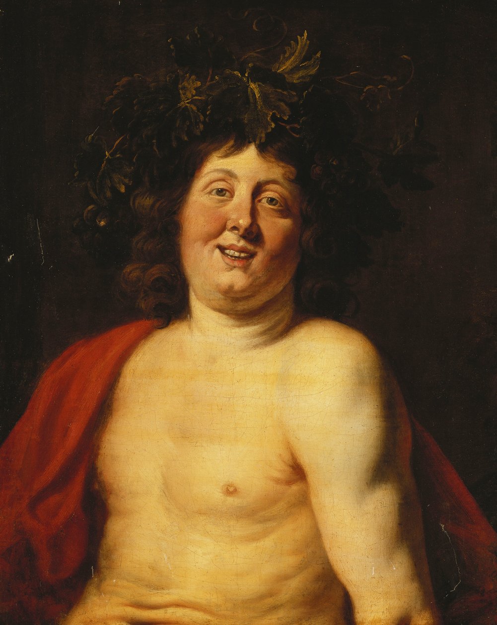 Nuori Bacchus, tekijältä Jacob Jordaens