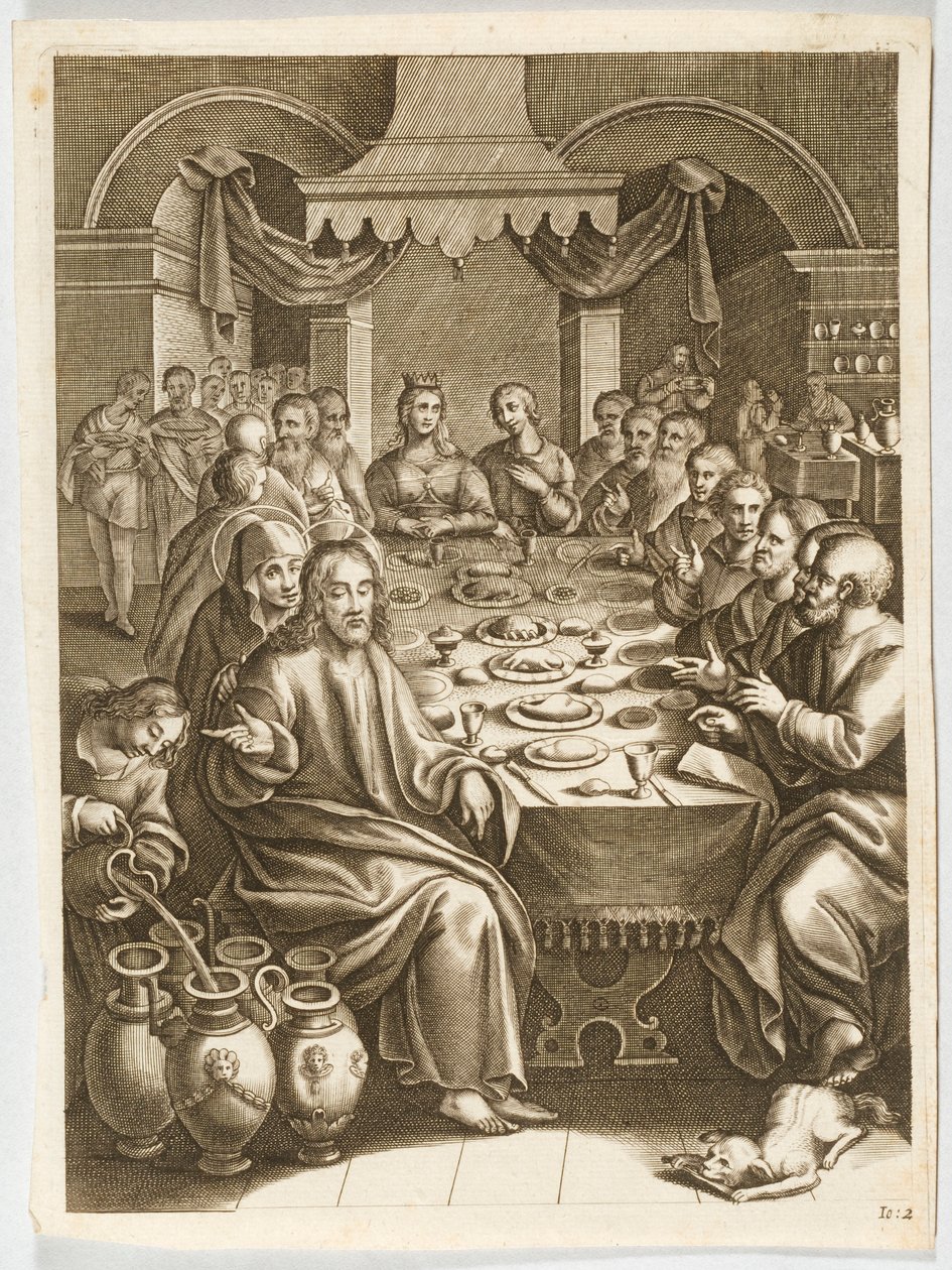 Häät Kaanassa tekijältä Jacob Jordaens
