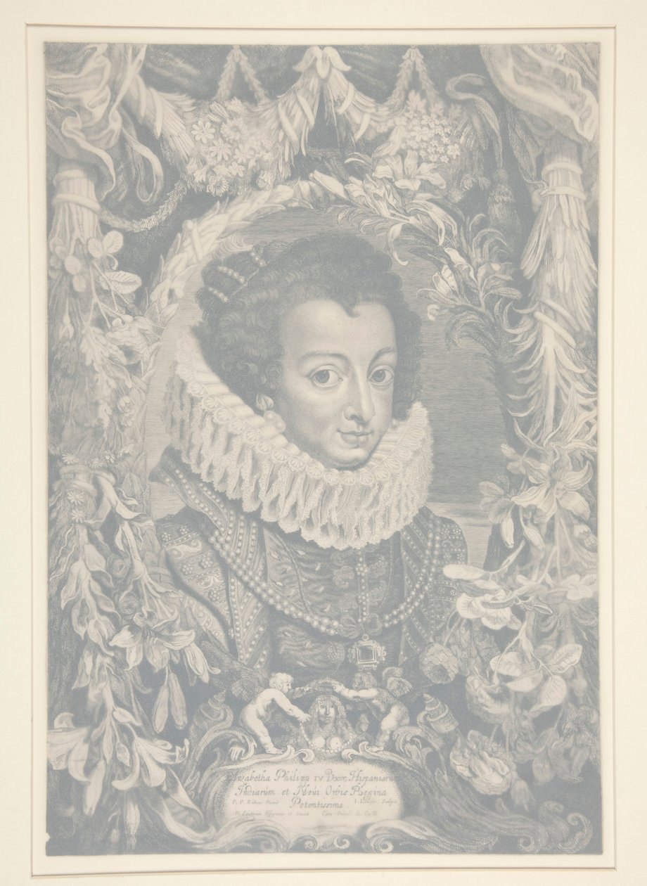 Elizabeth of Bourbon (1602-1644) tekijältä Jacob Louys