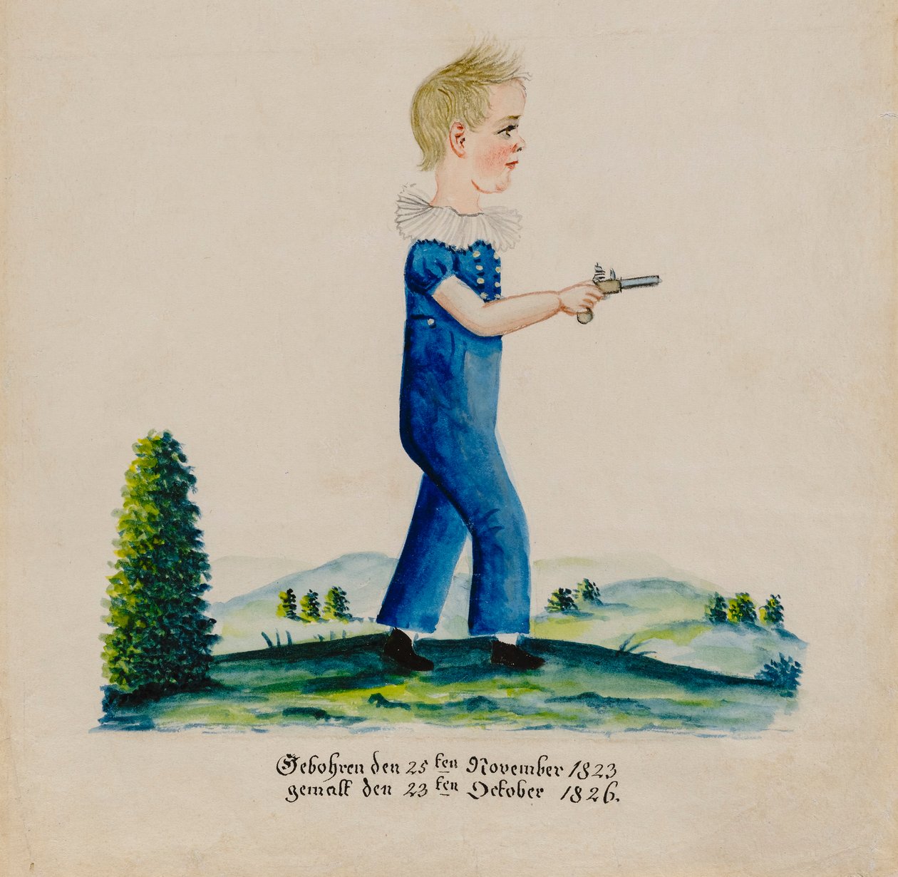 Edward Musserin muotokuva, 1826. tekijältä Jacob Maentel