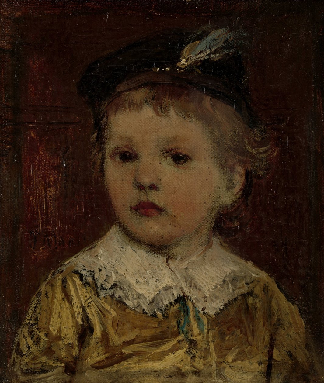 "Muotokuva Willemistä", oletettavasti Willem Matthijs Maris Jbzn, Jacob Marisin poika tekijältä Jacob Maris