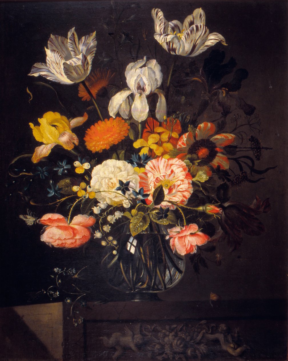 Still-Life kukkien kanssa tekijältä Jacob Marrel