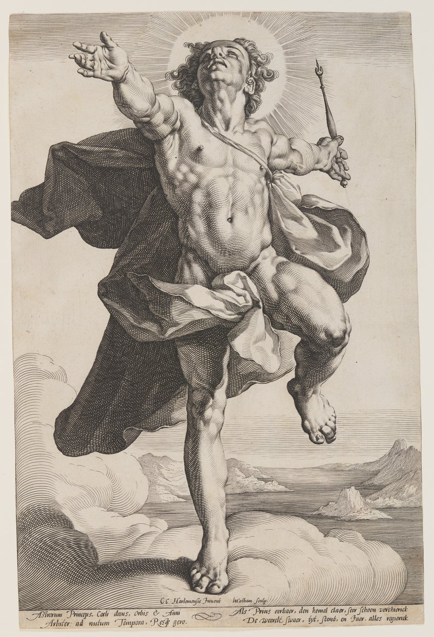 Apollo pilvissä tekijältä Jacob Matham